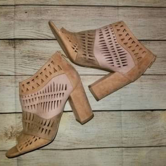 Charlotte Russe Shoes - Charlotte Russe Open Toed Cut Out Booties